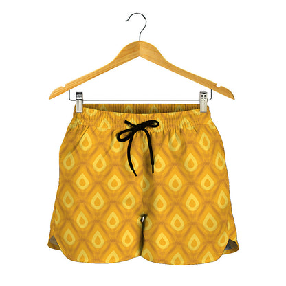 Pineapple Print Women's Shorts