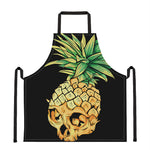Pineapple Skull Print Apron