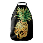 Pineapple Skull Print Car Seat Organizers