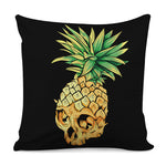 Pineapple Skull Print Pillow Cover