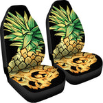 Pineapple Skull Print Universal Fit Car Seat Covers