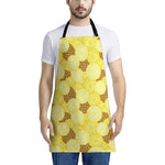 Pineapple Slices Pattern Print Apron