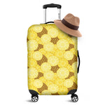 Pineapple Slices Pattern Print Luggage Cover