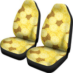 Pineapple Slices Pattern Print Universal Fit Car Seat Covers