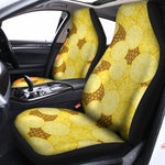 Pineapple Slices Pattern Print Universal Fit Car Seat Covers