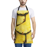 Pineapple Slices Print Apron