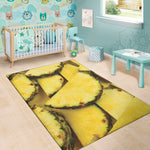 Pineapple Slices Print Area Rug