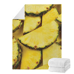 Pineapple Slices Print Blanket