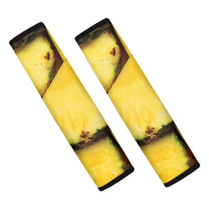 Pineapple Slices Print Car Seat Belt Covers