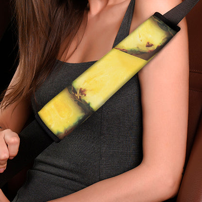 Pineapple Slices Print Car Seat Belt Covers