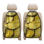 Pineapple Slices Print Car Seat Organizers