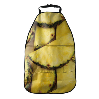 Pineapple Slices Print Car Seat Organizers