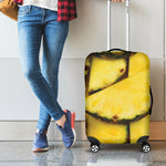 Pineapple Slices Print Luggage Cover
