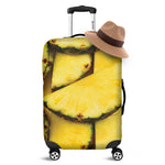 Pineapple Slices Print Luggage Cover