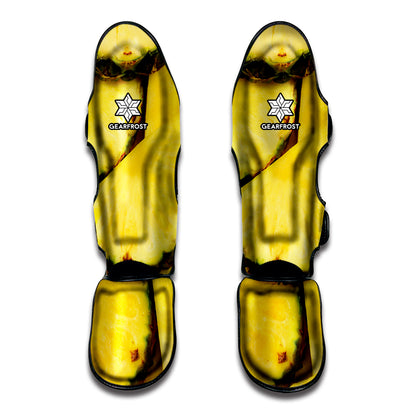 Pineapple Slices Print Muay Thai Shin Guard