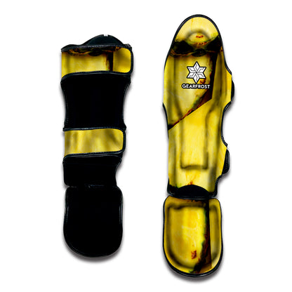 Pineapple Slices Print Muay Thai Shin Guard