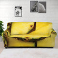 Pineapple Slices Print Sofa Cover