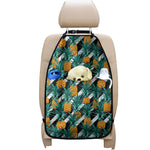 Pineapple Striped Pattern Print Car Seat Organizers