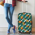 Pineapple Striped Pattern Print Luggage Cover