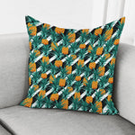 Pineapple Striped Pattern Print Pillow Cover