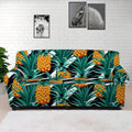 Pineapple Striped Pattern Print Sofa Cover