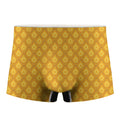 Pineapple Print Men's Boxer Briefs