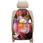 Pink Alstroemeria Print Car Seat Organizers