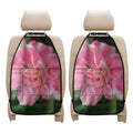 Pink Amaryllis Print Car Seat Organizers