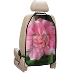 Pink Amaryllis Print Car Seat Organizers
