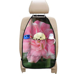 Pink Amaryllis Print Car Seat Organizers