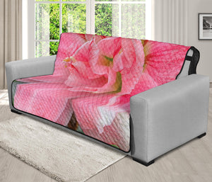 Pink Amaryllis Print Futon Protector