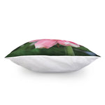 Pink Amaryllis Print Pillow Cover