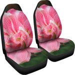 Pink Amaryllis Print Universal Fit Car Seat Covers