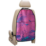 Pink And Blue Acid Melt Print Car Seat Organizers