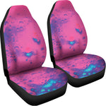 Pink And Blue Acid Melt Print Universal Fit Car Seat Covers