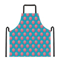 Pink And Blue Cotton Candy Pattern Print Apron