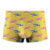 Pink And Blue Shark Pattern Print Men's Boxer Briefs