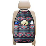 Pink And Blue Southwestern Pattern Print Car Seat Organizers