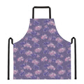 Pink And Purple Japanese Amaryllis Print Apron
