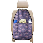 Pink And Purple Japanese Amaryllis Print Car Seat Organizers