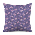 Pink And Purple Japanese Amaryllis Print Pillow Cover