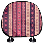 Pink And Purple Southwestern Print Car Headrest Covers
