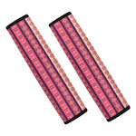 Pink And Purple Southwestern Print Car Seat Belt Covers