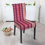 Pink And Purple Southwestern Print Dining Chair Slipcover