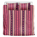 Pink And Purple Southwestern Print Duvet Cover Bedding Set