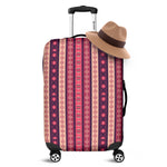 Pink And Purple Southwestern Print Luggage Cover