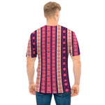 Pink And Purple Southwestern Print Men's T-Shirt