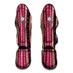 Pink And Purple Southwestern Print Muay Thai Shin Guard
