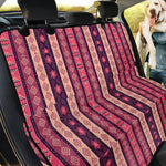 Pink And Purple Southwestern Print Pet Car Back Seat Cover
