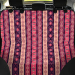 Pink And Purple Southwestern Print Pet Car Back Seat Cover